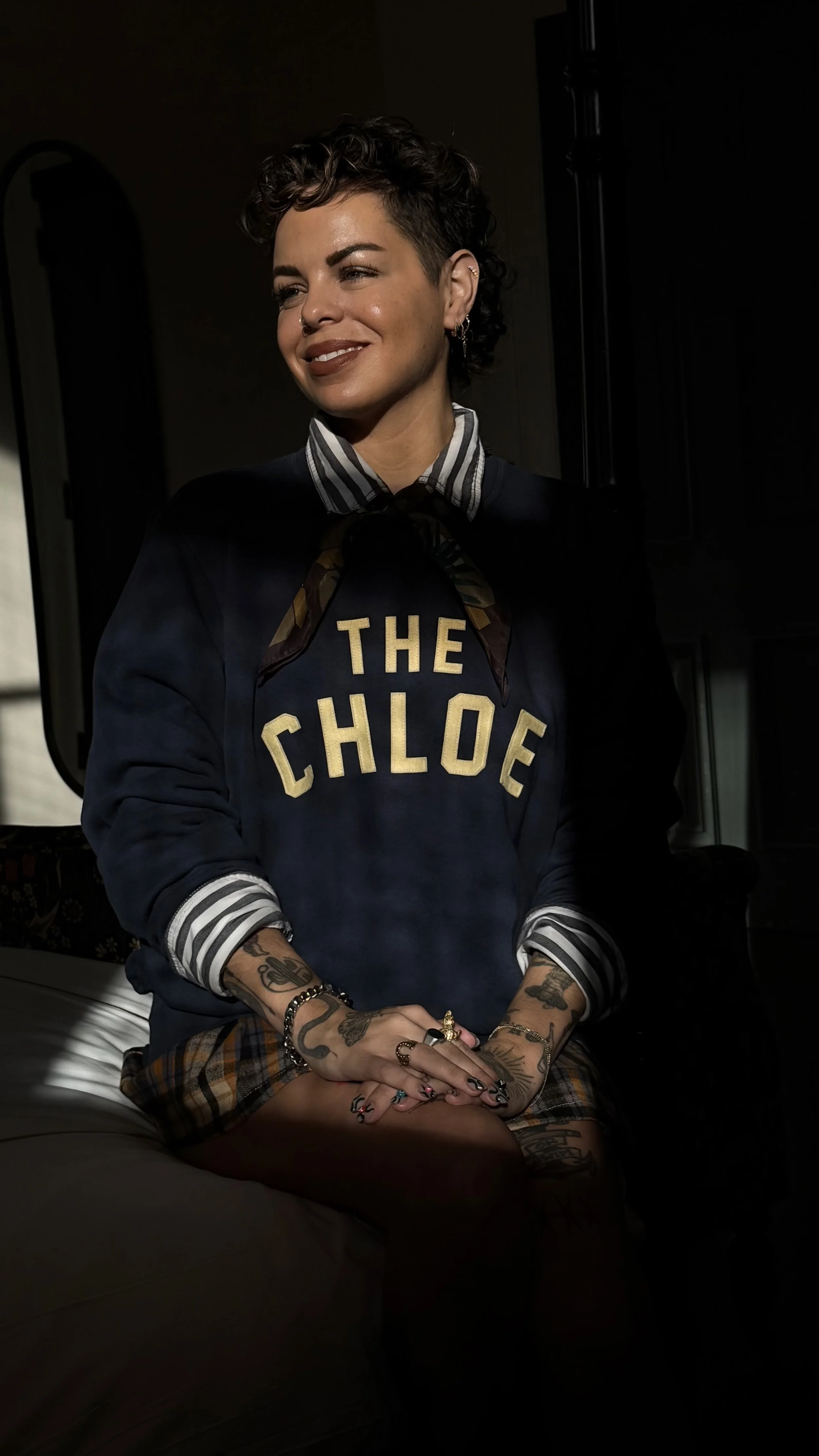 The Chloe Sweatshirt / Oxford Pennant — The Chloe | New Orleans